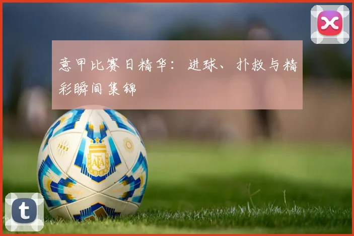 意甲比赛日精华：进球、扑救与精彩瞬间集锦